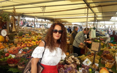 Colours, fragrances and “la vita e bella” in Campo de’ Fiori!