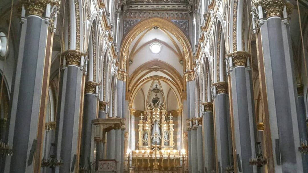 The church of San Domenico Maggiore in Naples, Italy.