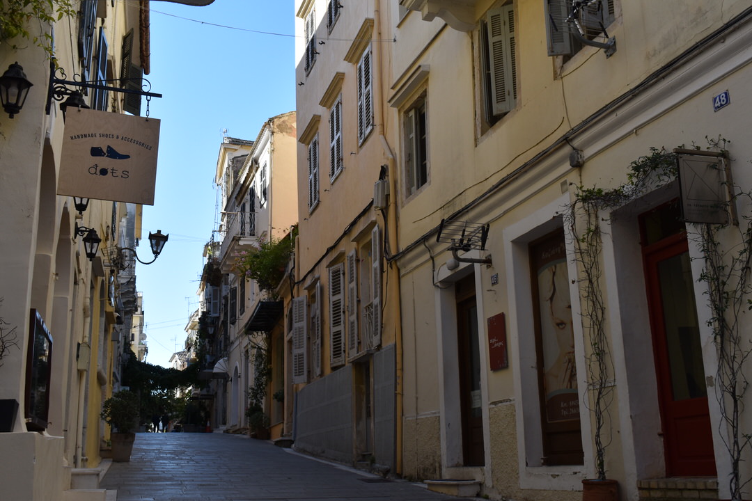 Old town of Corfu.